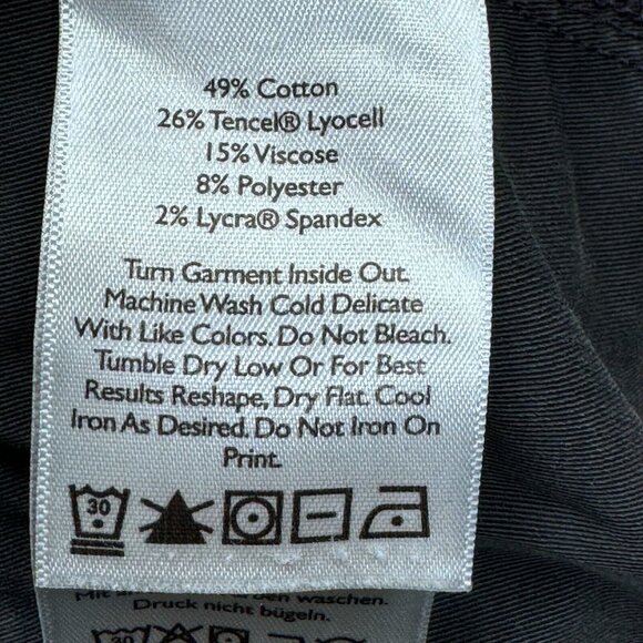 Eddie Bauer Womens Blue Denim Slightly Curvy High Rise Skinny Jeans Size 6 - Picture 7 of 13